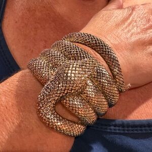 Gold Snake Bracelet